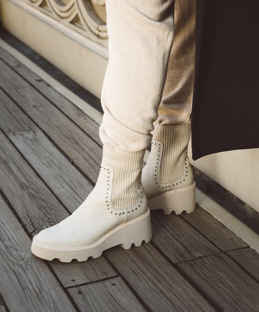 HOVEN STUD H2O BOOTS IVORY LEATHER sold by Dolce Vita product image thumbnail 2