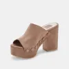 EMOL HEELS MUSHROOM SUEDE sold by Dolce Vita