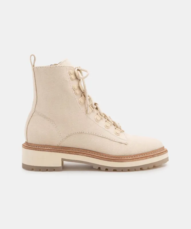 WHITNY BOOTS SANDSTONE CANVAS re:vita sold by Dolce Vita