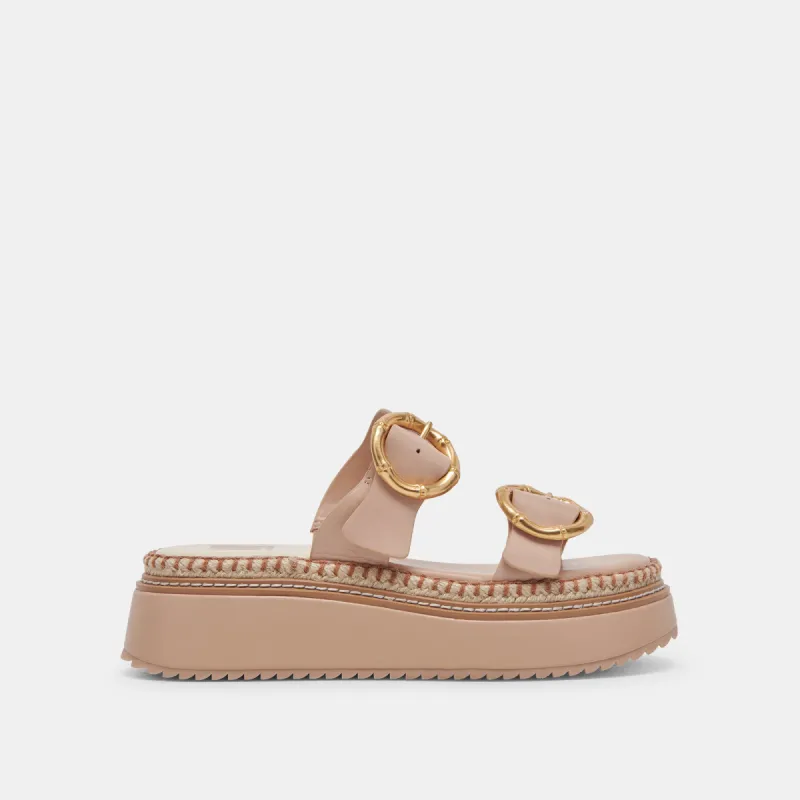 RYSHA SANDALS CREAM LEATHER sold by Dolce Vita