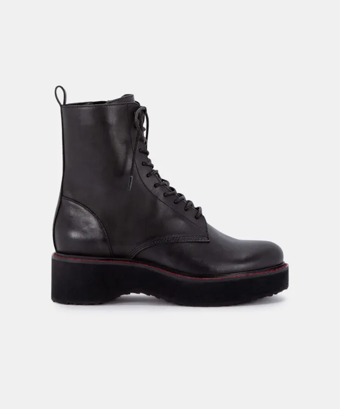 VELA BOOTS BLACK LEATHER sold by Dolce Vita