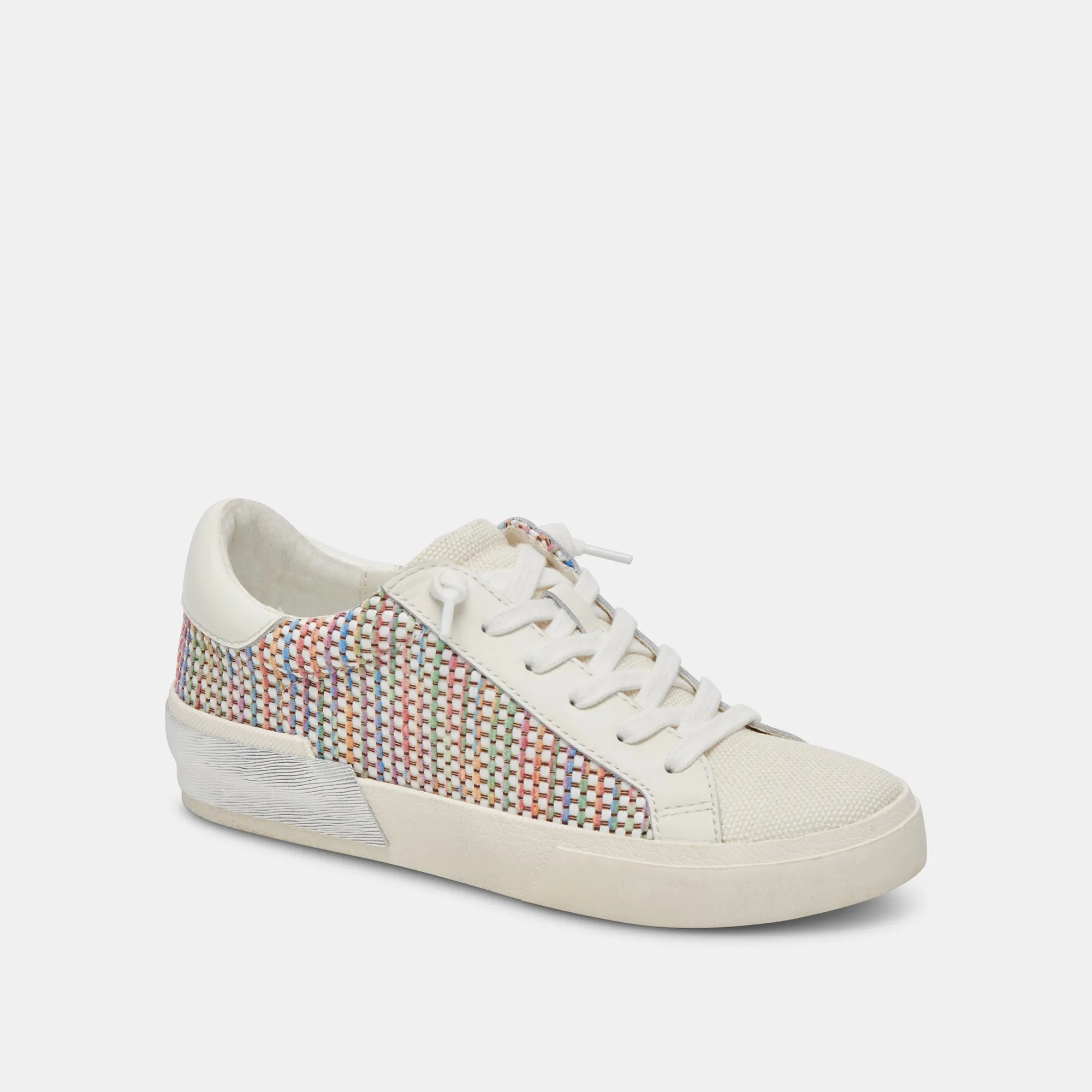 ZINA PRIDE SNEAKERS WHITE MULTI RAFFIA sold by Dolce Vita product image thumbnail 3
