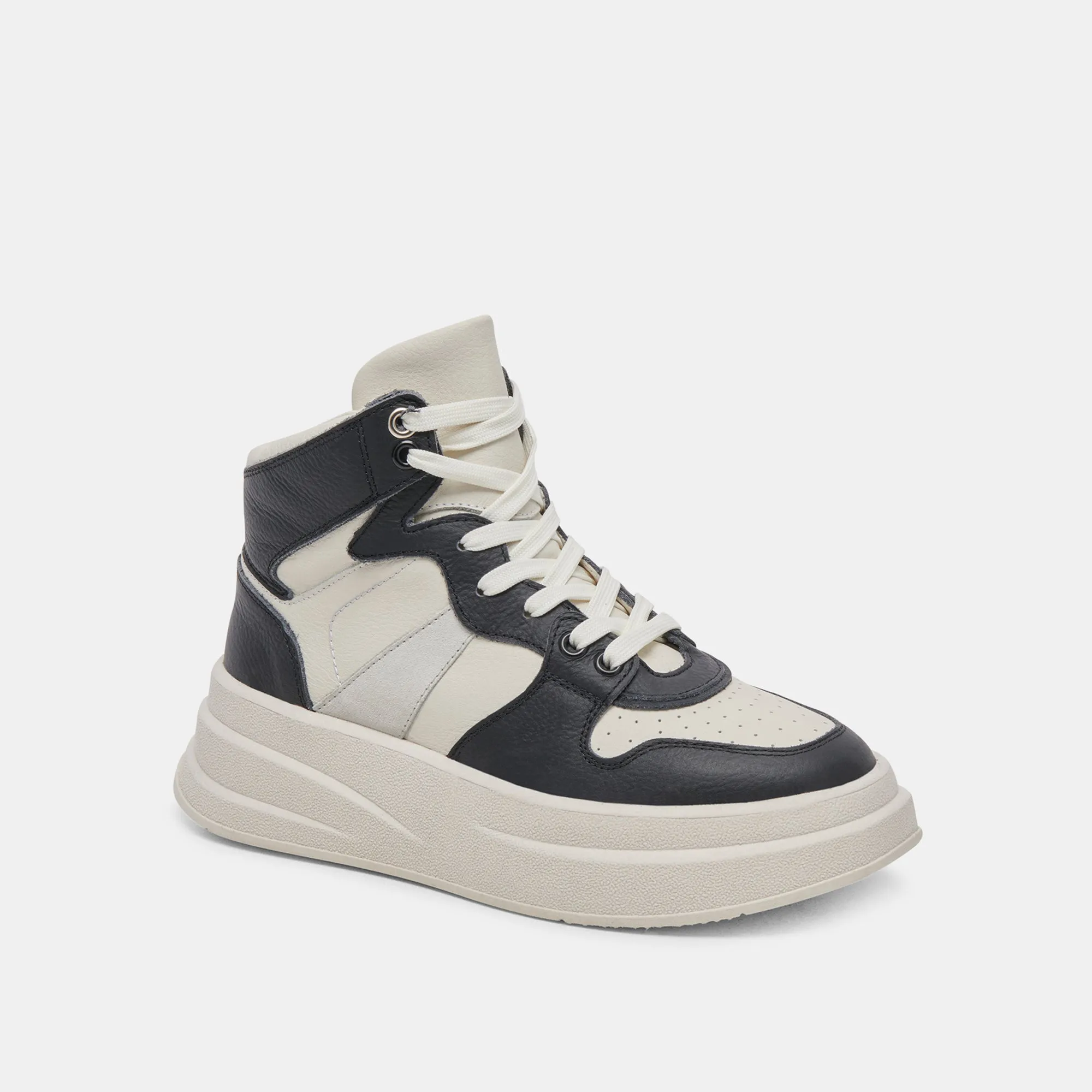 BRAX SNEAKER WHITE BLACK LEATHER sold by Dolce Vita product image thumbnail 2