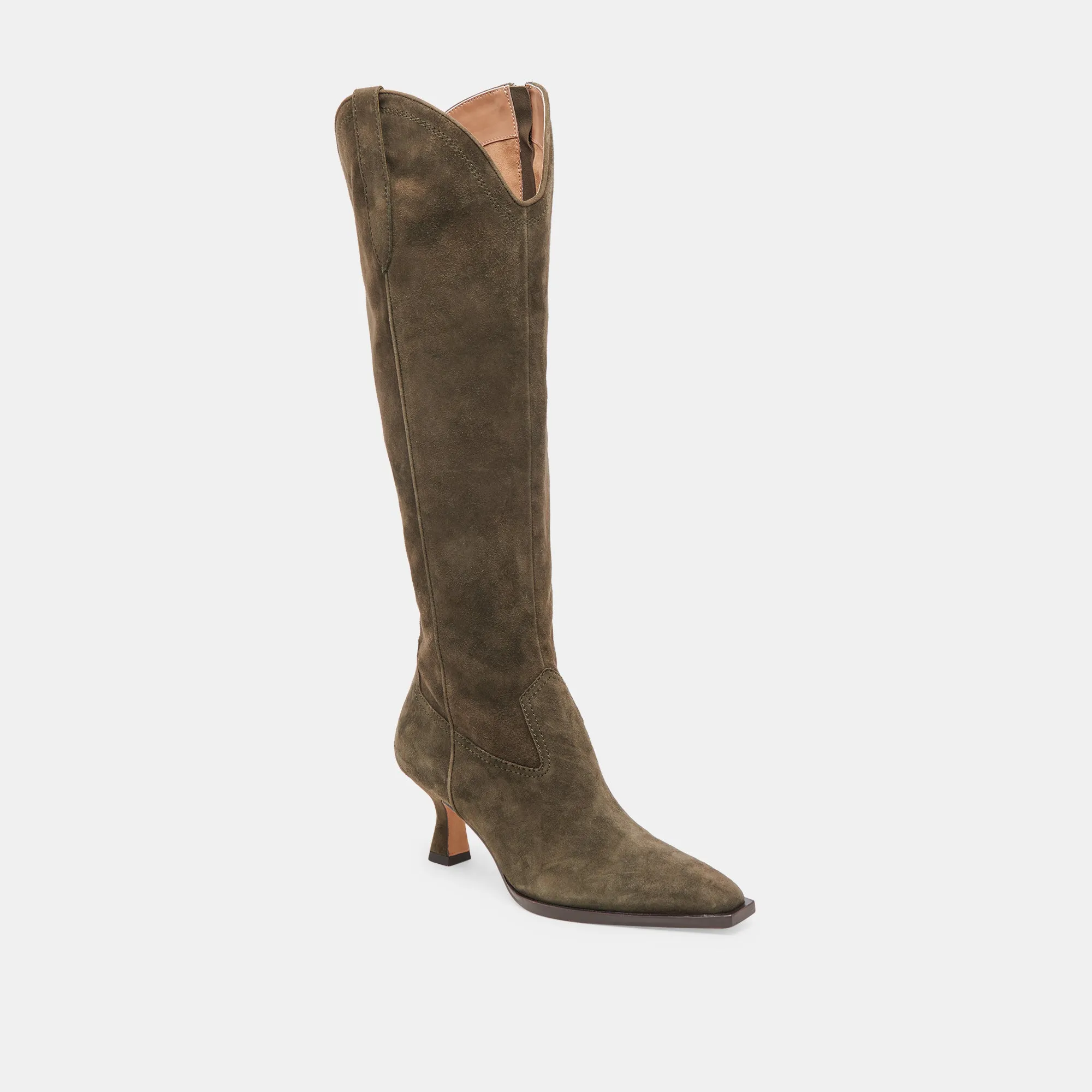 ARIANA WIDE CALF BOOTS ARMY SUEDE sold by Dolce Vita product image thumbnail 2
