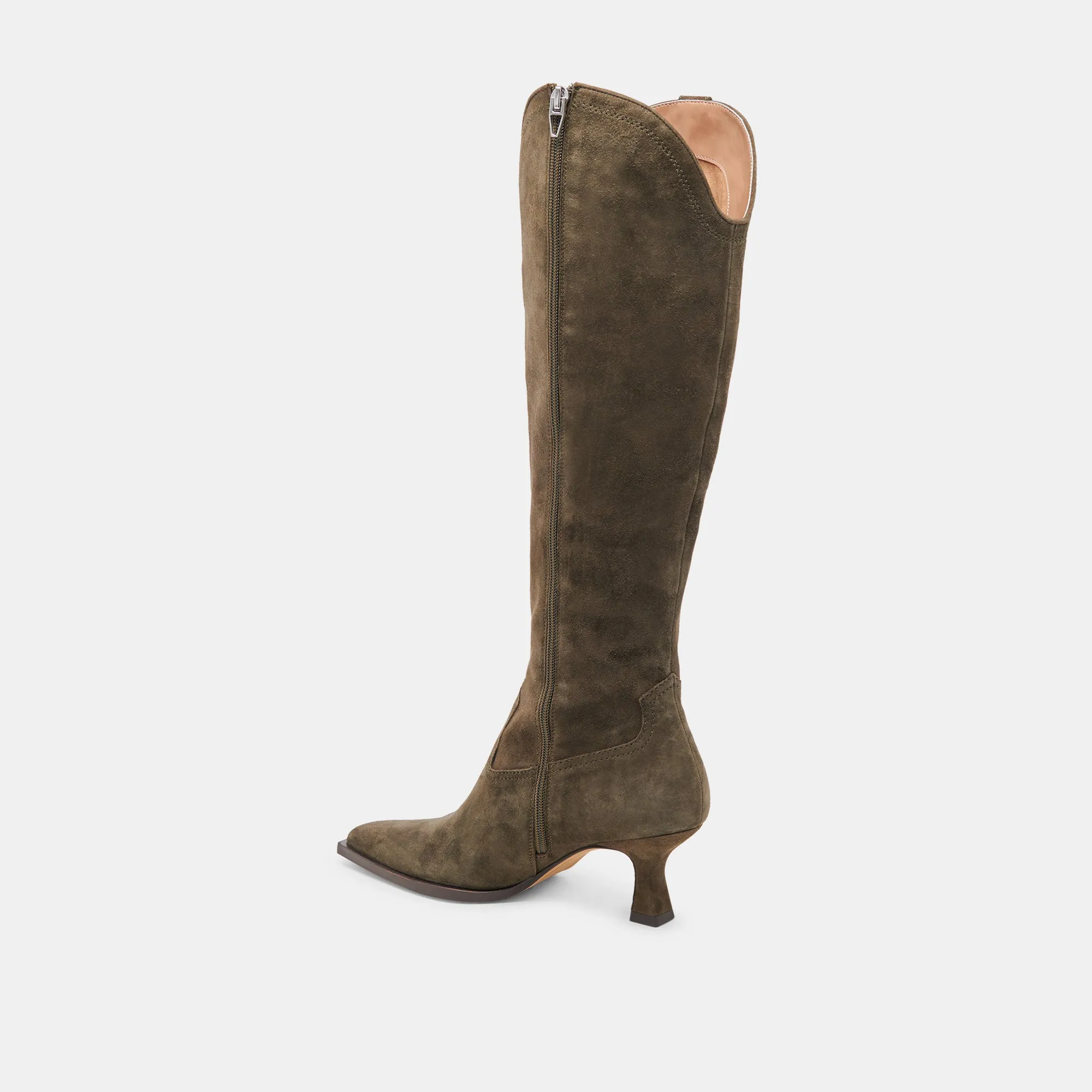 ARIANA WIDE CALF BOOTS ARMY SUEDE sold by Dolce Vita product image thumbnail 5