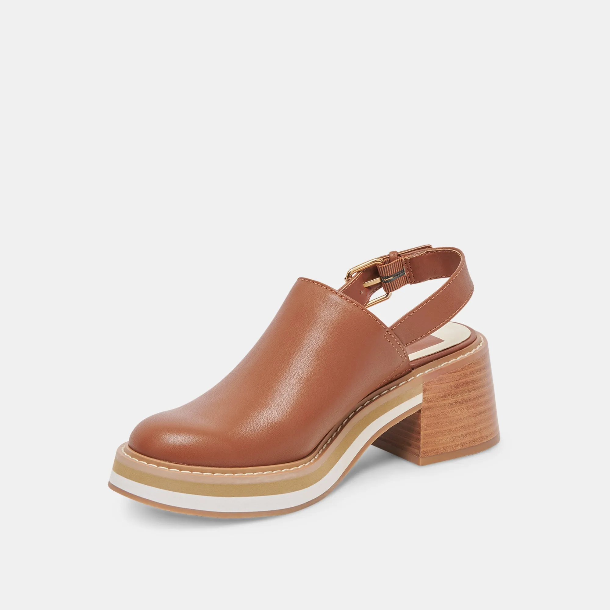 HANIAH HEELS BROWN LEATHER sold by Dolce Vita product image thumbnail 4