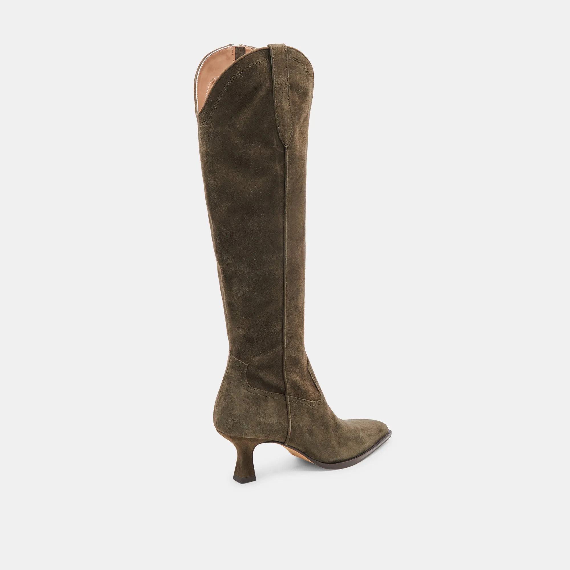 ARIANA WIDE CALF BOOTS ARMY SUEDE sold by Dolce Vita product image thumbnail 3