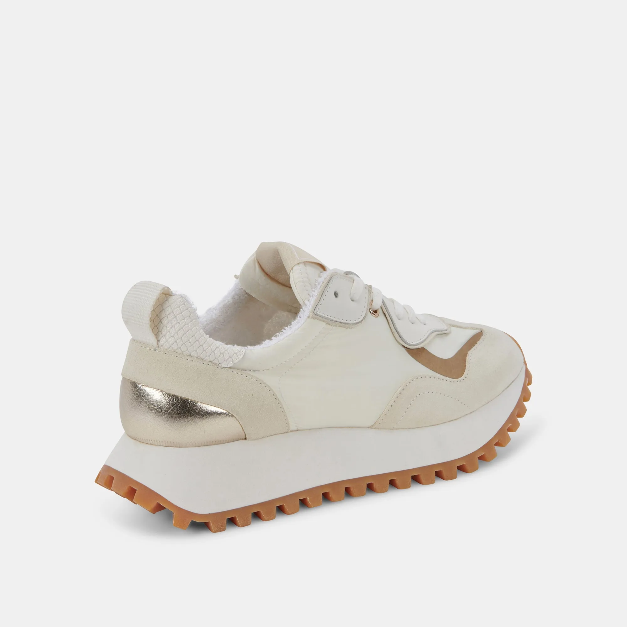DOLCE VITA x GREATS REUBIN SNEAKERS WHITE NYLON sold by Dolce Vita product image thumbnail 3