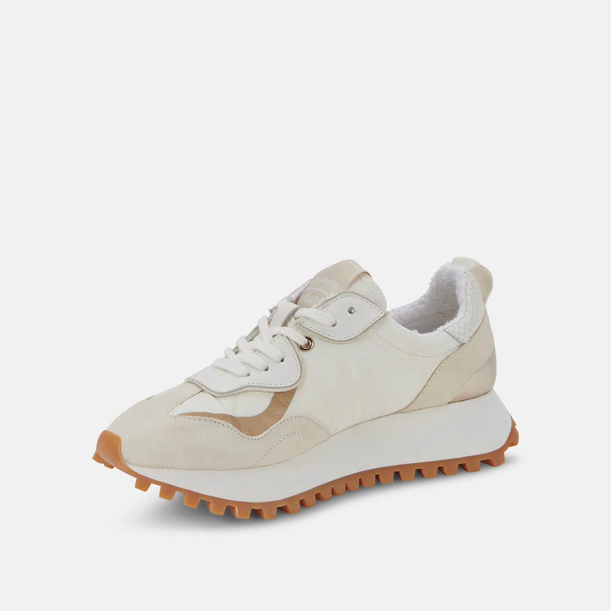DOLCE VITA x GREATS REUBIN SNEAKERS WHITE NYLON sold by Dolce Vita product image thumbnail 4