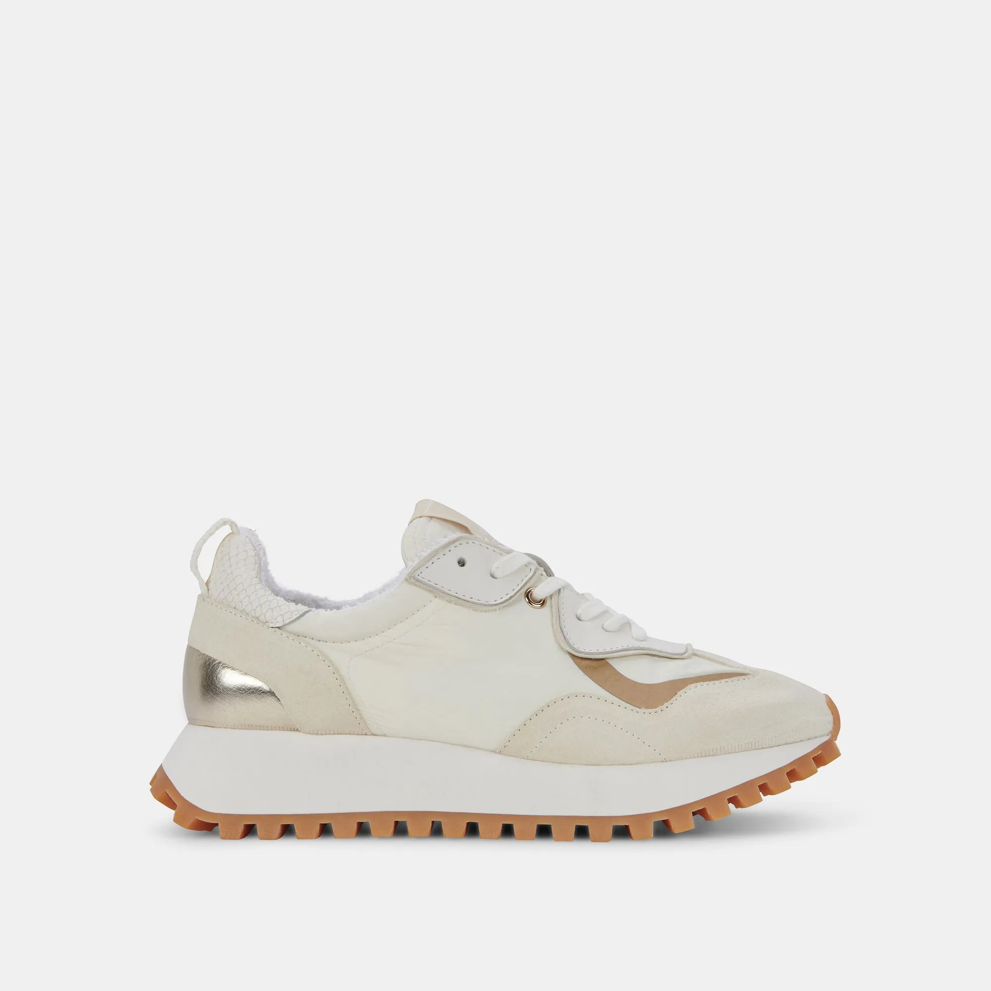DOLCE VITA x GREATS REUBIN SNEAKERS WHITE NYLON sold by Dolce Vita