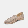 BENY FLATS SAND SNAKE EMBOSSED sold by Dolce Vita