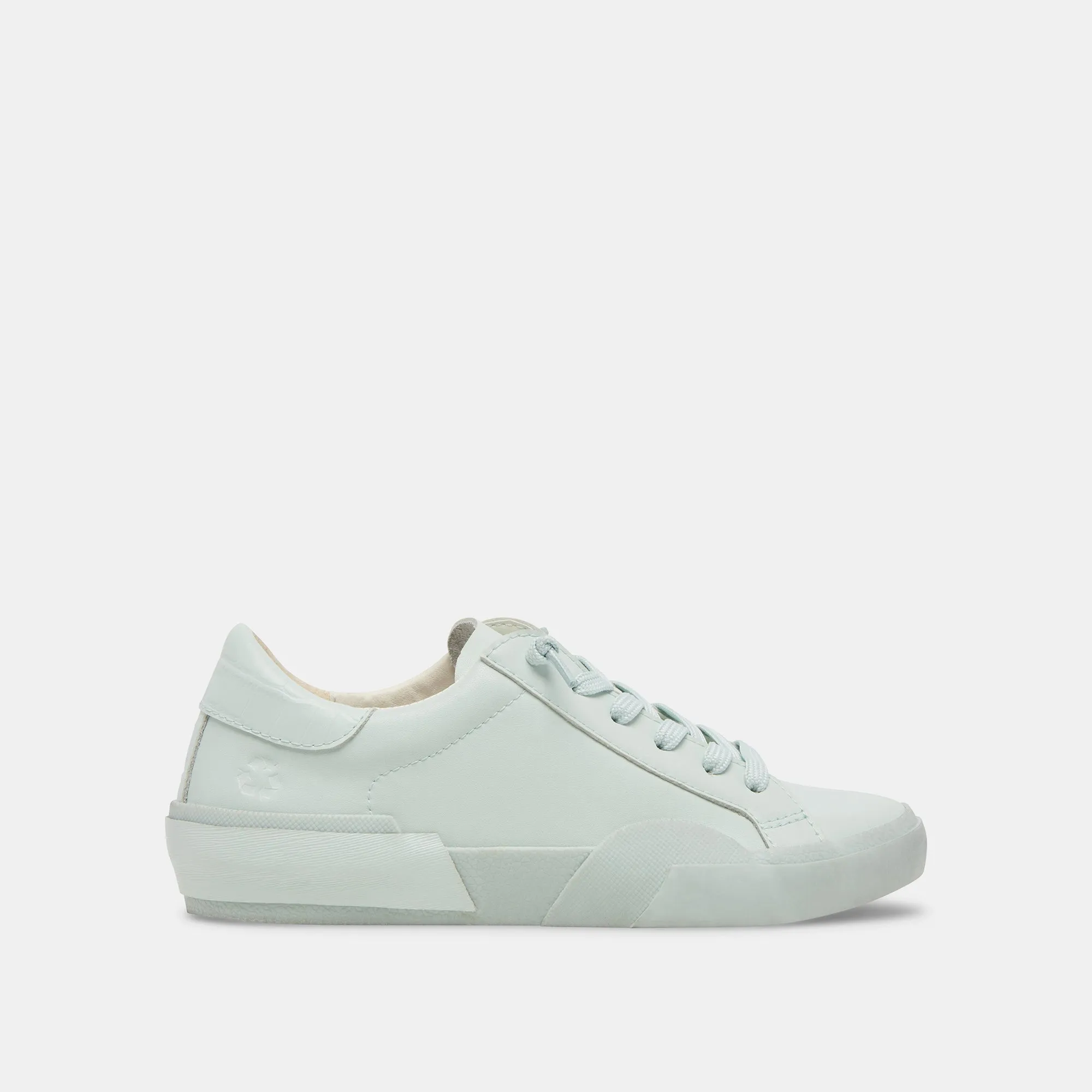 ZINA 360 SNEAKERS SEAFOAM RECYCLED LEATHER sold by Dolce Vita