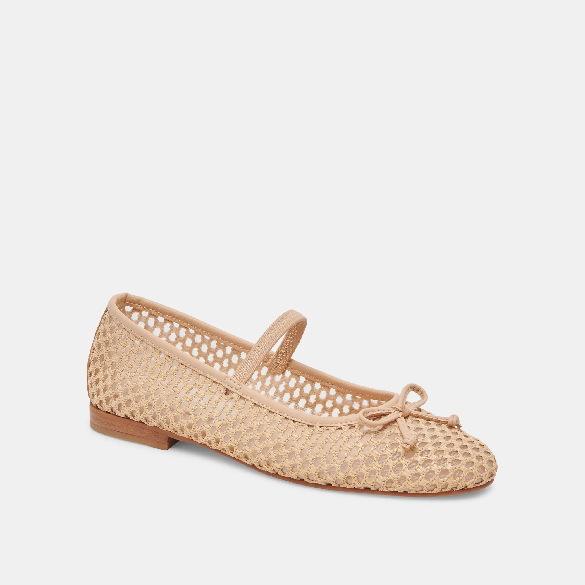CARIN RAFFIA BALLET FLATS LT NATURAL RAFFIA sold by Dolce Vita product image thumbnail 3