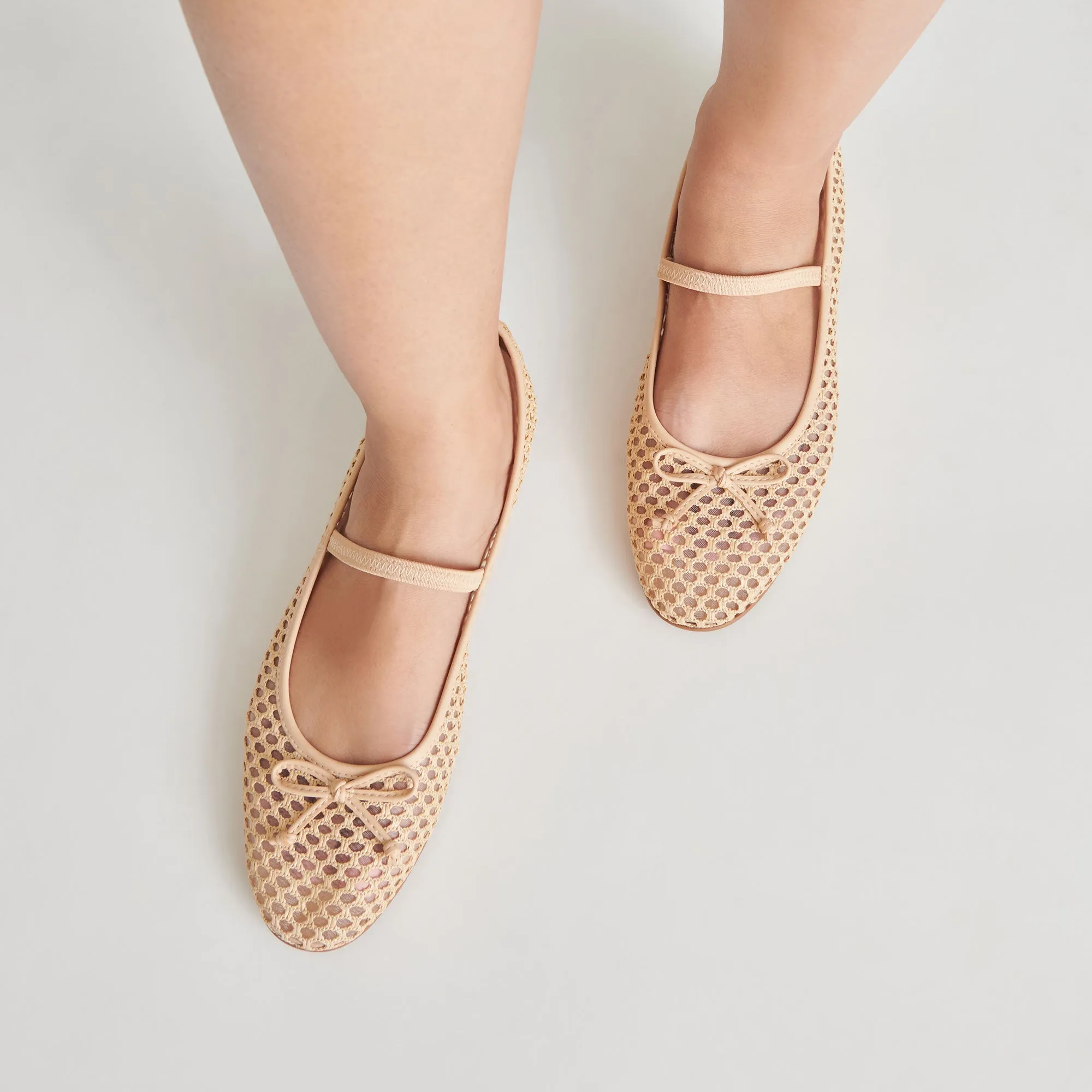 CARIN RAFFIA BALLET FLATS LT NATURAL RAFFIA sold by Dolce Vita product image thumbnail 2