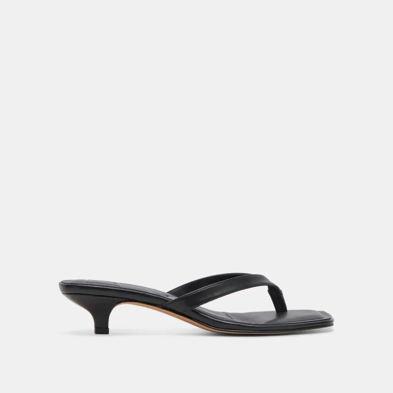 TASIAH SANDALS BLACK LEATHER sold by Dolce Vita