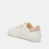 ZINA FOAM 360 SNEAKERS WHITE DUNE RECYCLED LEATHER sold by Dolce Vita