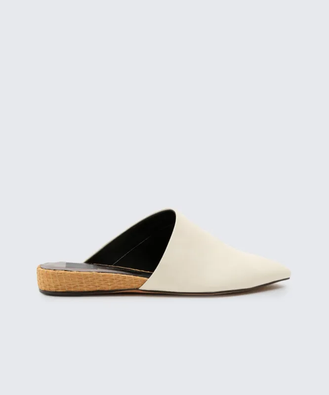 EKKO FLATS IN OFF WHITE - re:vita sold by Dolce Vita