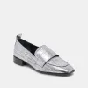 NYGEL LOAFERS GRAPHITE METALLIC LEATHER sold by Dolce Vita