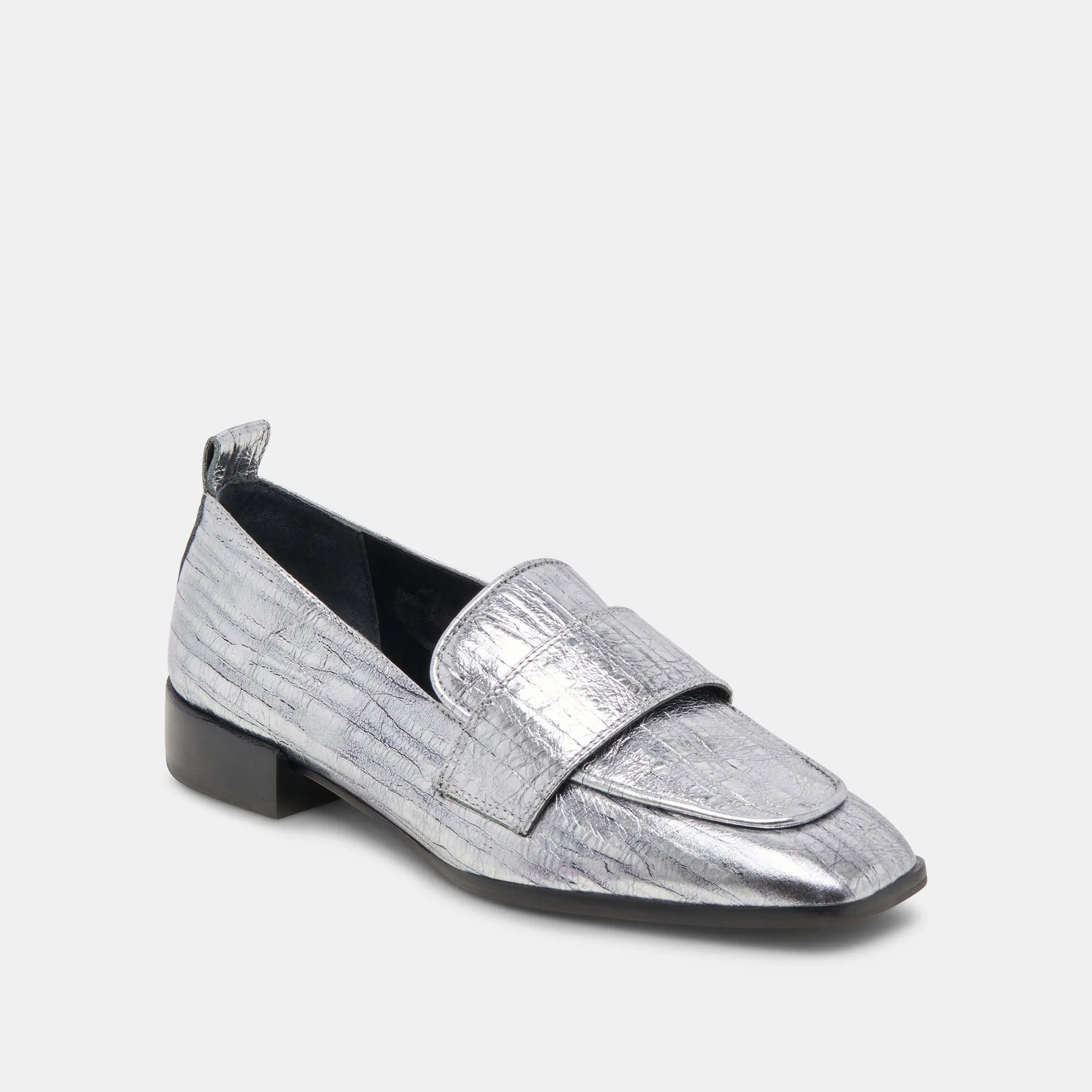 NYGEL LOAFERS GRAPHITE METALLIC LEATHER sold by Dolce Vita product image thumbnail 2