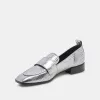 NYGEL LOAFERS GRAPHITE METALLIC LEATHER sold by Dolce Vita