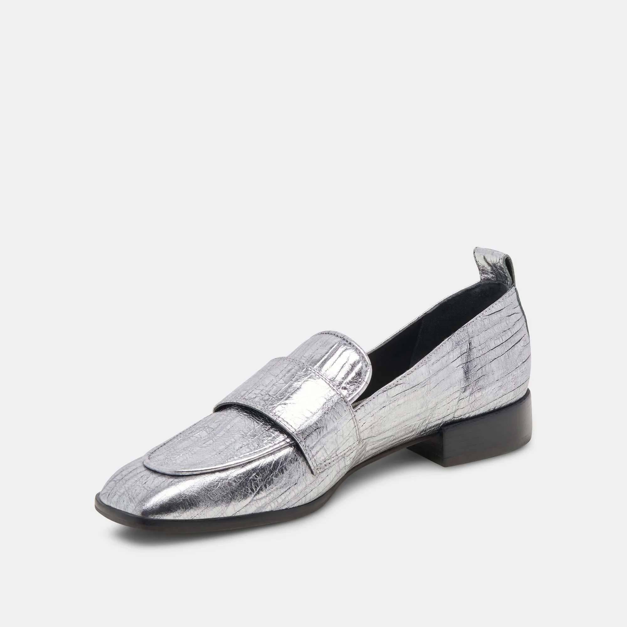 NYGEL LOAFERS GRAPHITE METALLIC LEATHER sold by Dolce Vita product image thumbnail 4