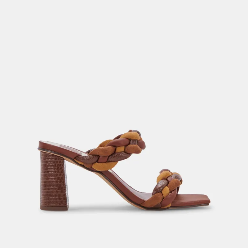 PAILY HEELS BROWN MULTI STELLA sold by Dolce Vita