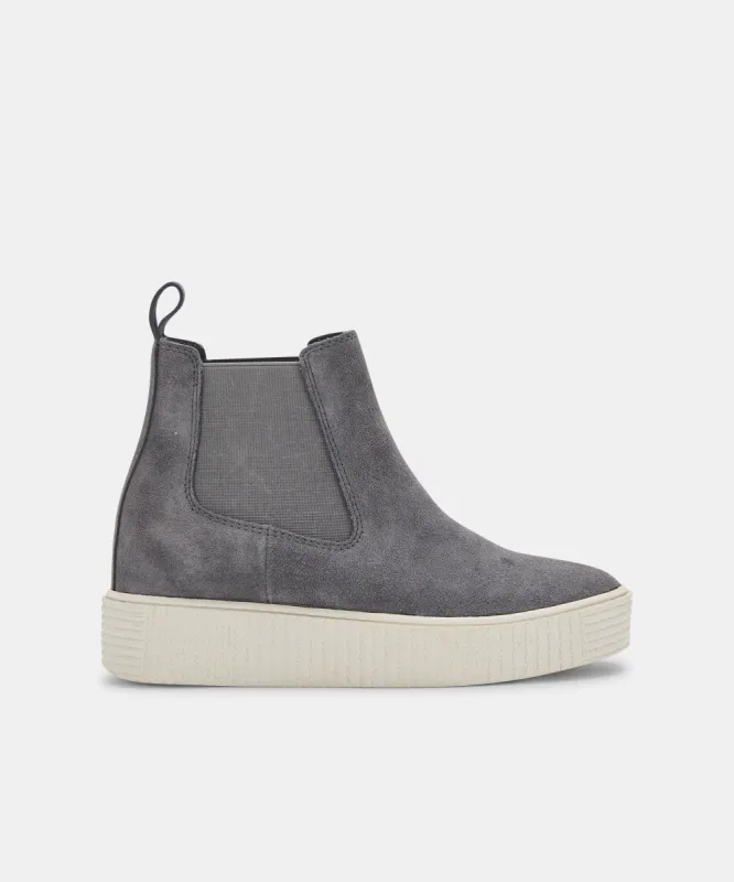 COLA SNEAKERS GREY SUEDE H20 re:vita made by Dolce Vita