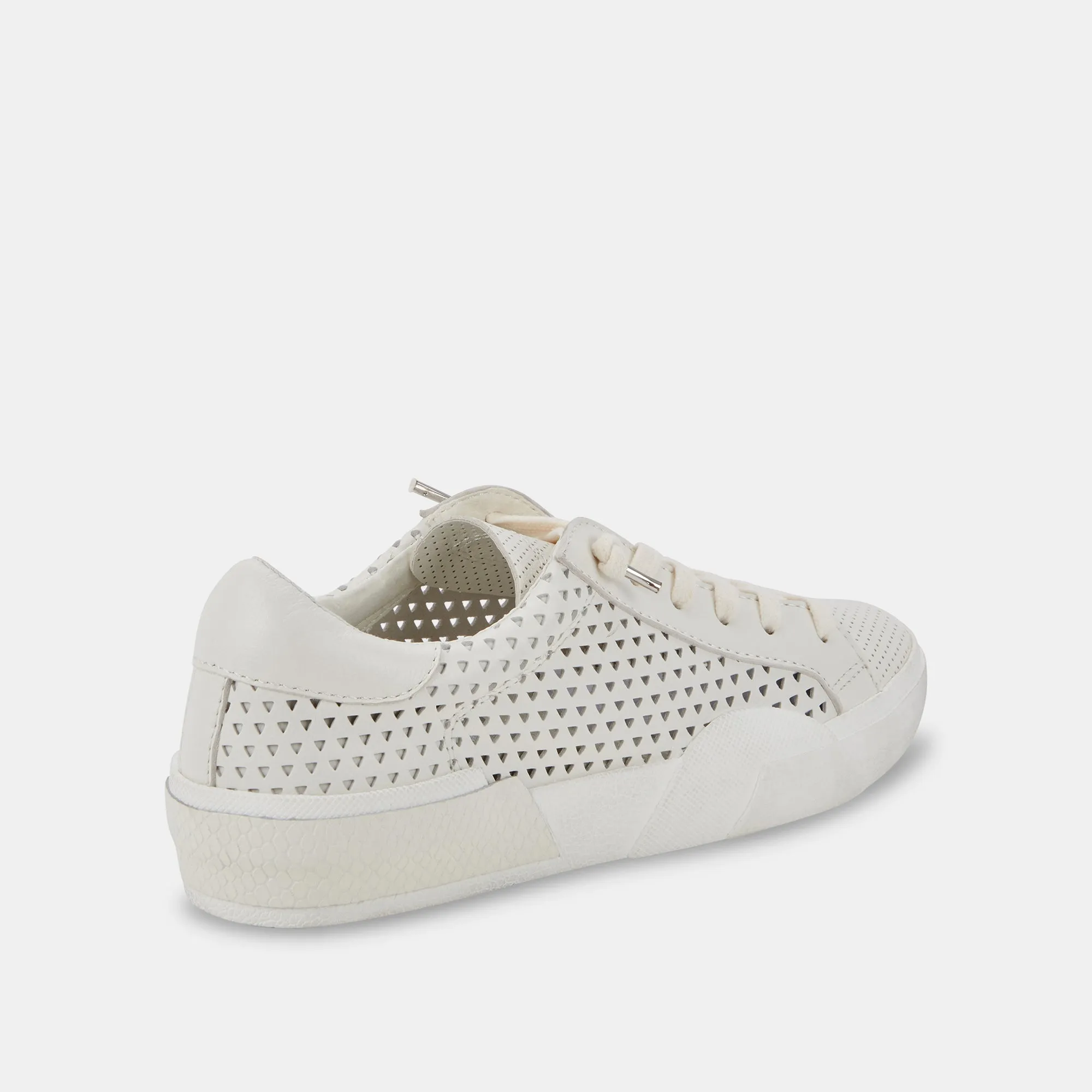 ZINA PERFORATED SNEAKERS WHITE PERFORATED LEATHER sold by Dolce Vita product image thumbnail 5