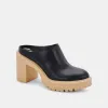 CARRY HEELS BLACK LEATHER sold by Dolce Vita