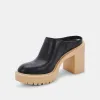CARRY HEELS BLACK LEATHER sold by Dolce Vita