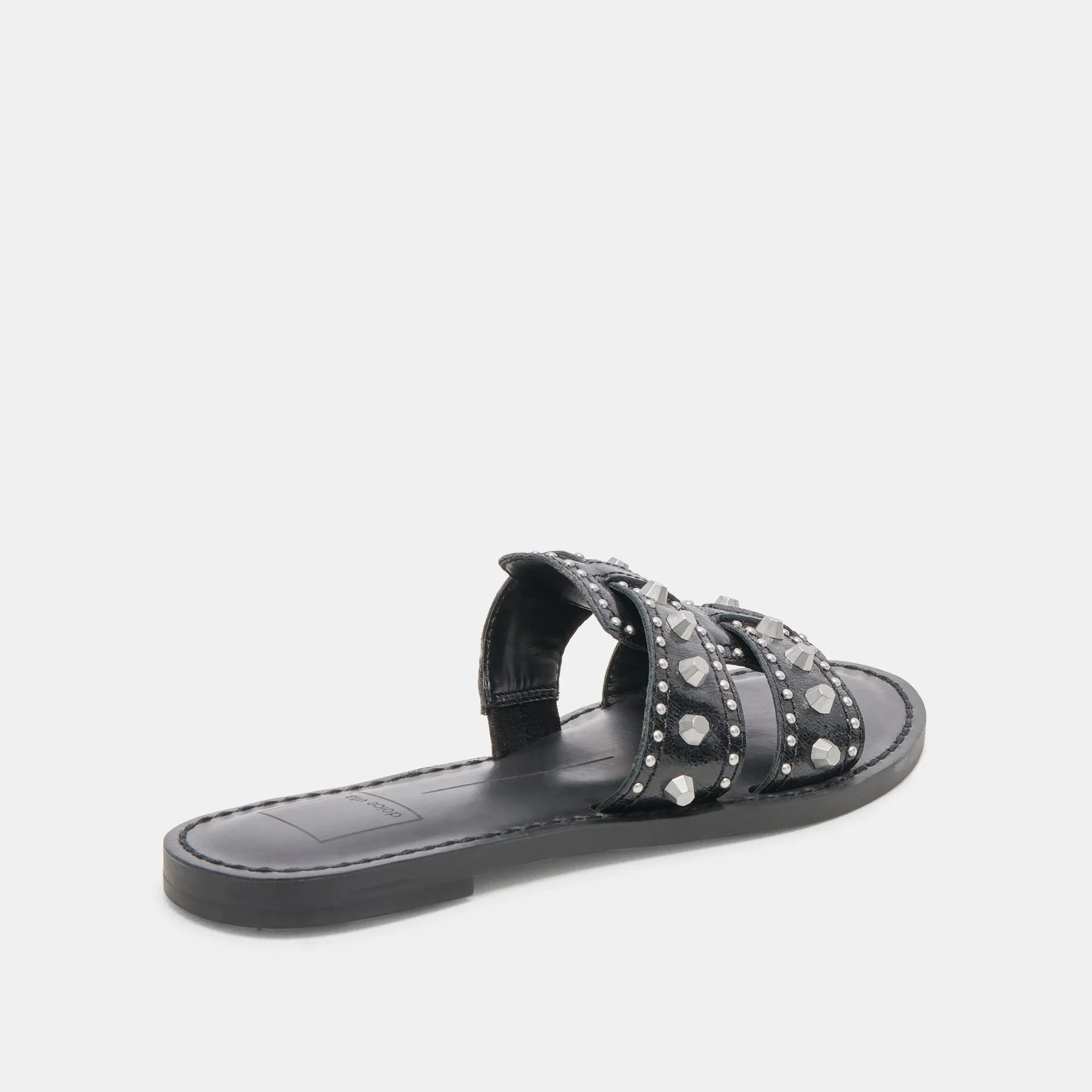 WESLA STUD SANDALS MIDNIGHT CRINKLE PATENT sold by Dolce Vita product image thumbnail 3