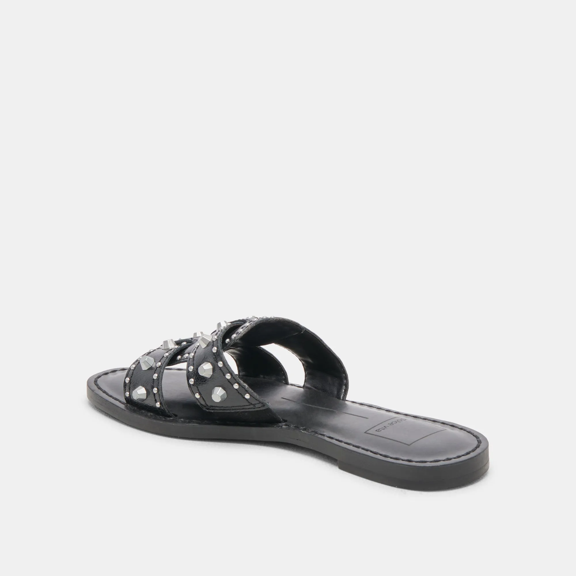 WESLA STUD SANDALS MIDNIGHT CRINKLE PATENT sold by Dolce Vita product image thumbnail 5