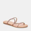 DION SANDALS ROSE GOLD METALLIC STELLA sold by Dolce Vita