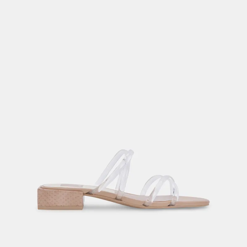 HAPI SANDALS CRYSTAL VINYL sold by Dolce Vita