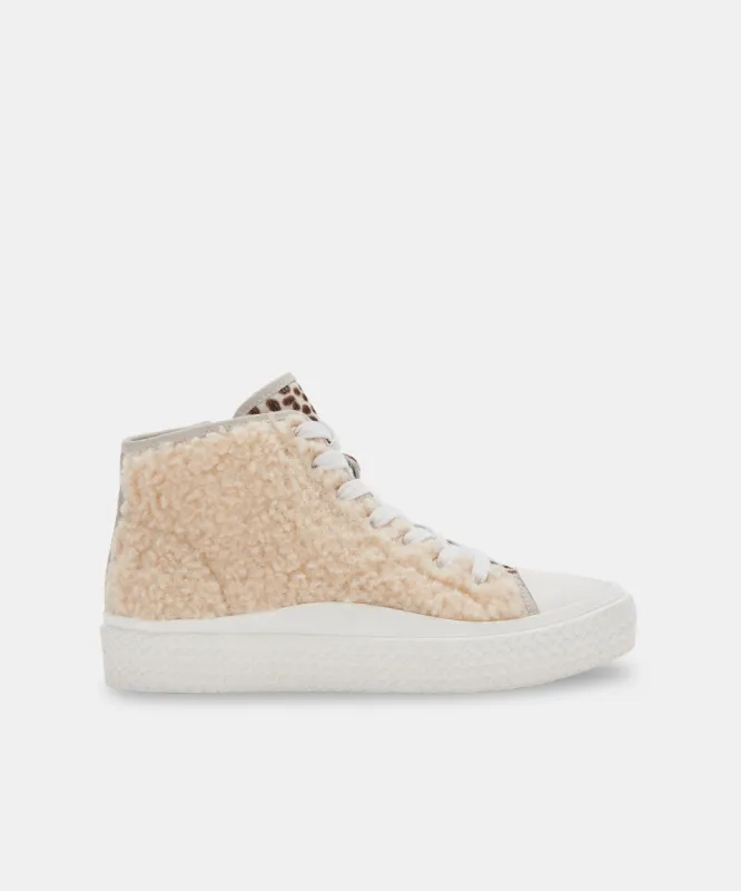 VEOLA PLUSH SNEAKERS NATURAL PLUSH re:vita made by Dolce Vita