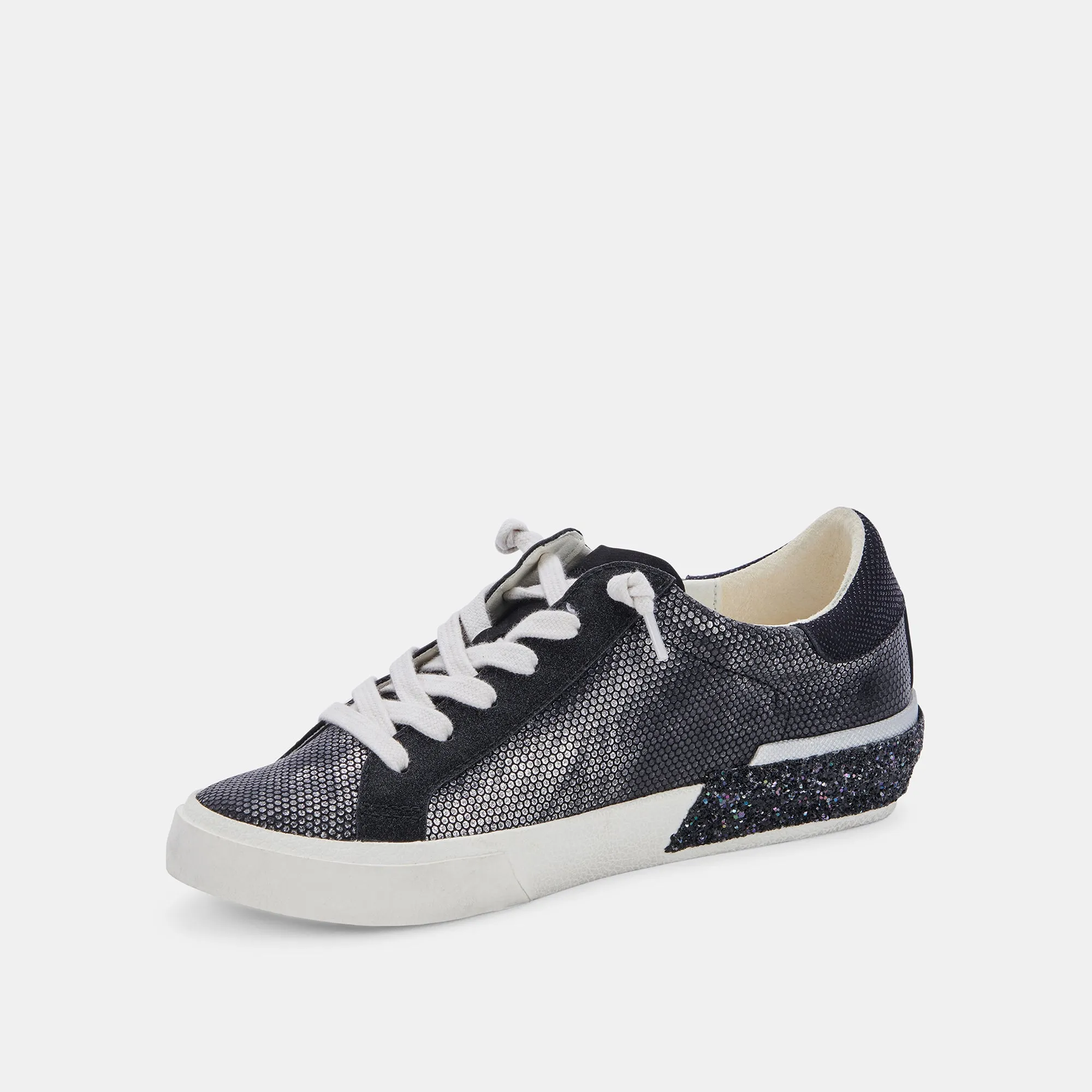 ZINA SNEAKERS GUNMETAL LEATHER - re:vita sold by Dolce Vita product image thumbnail 5