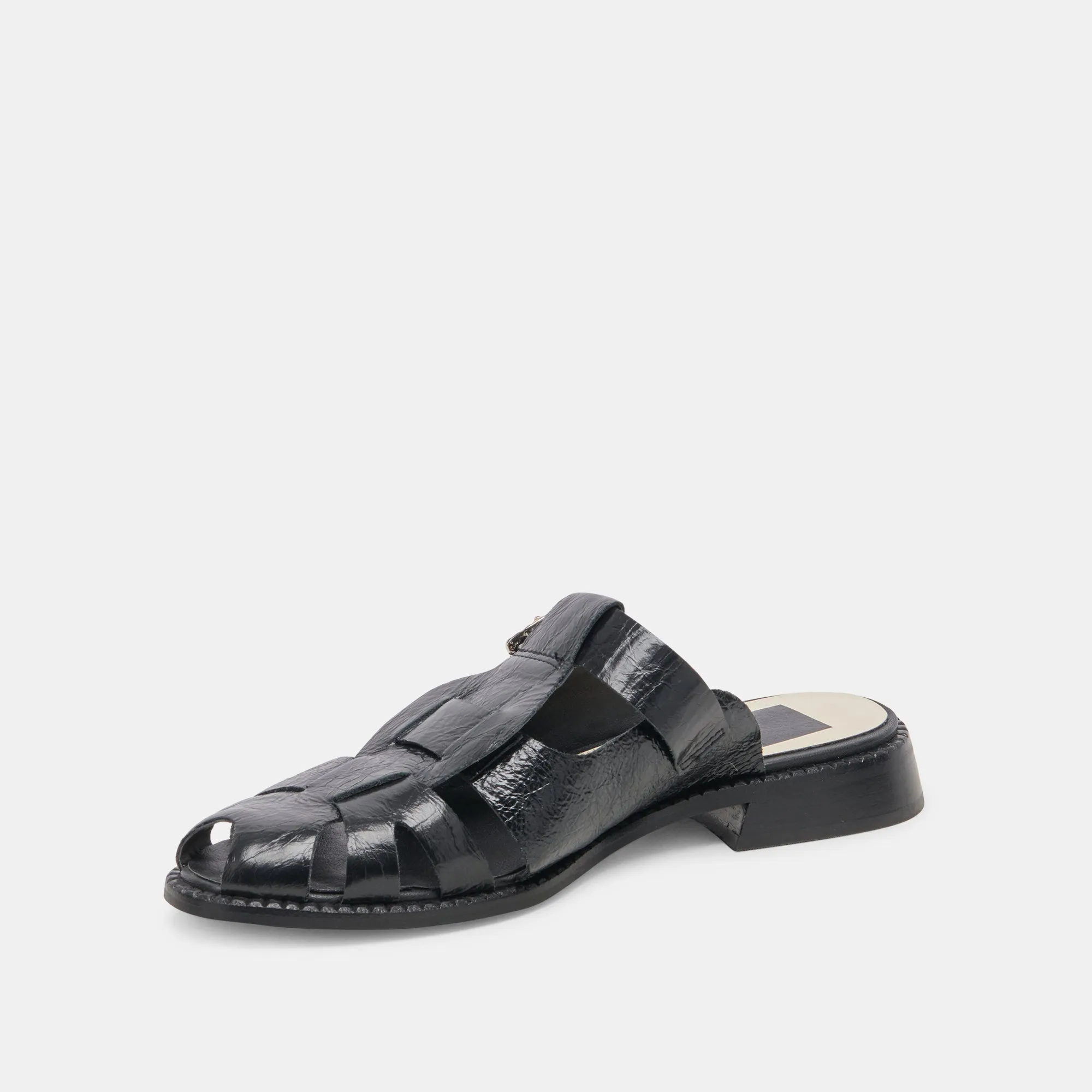 HIPPIE FLATS MIDNIGHT CRINKLE PATENT sold by Dolce Vita product image thumbnail 5