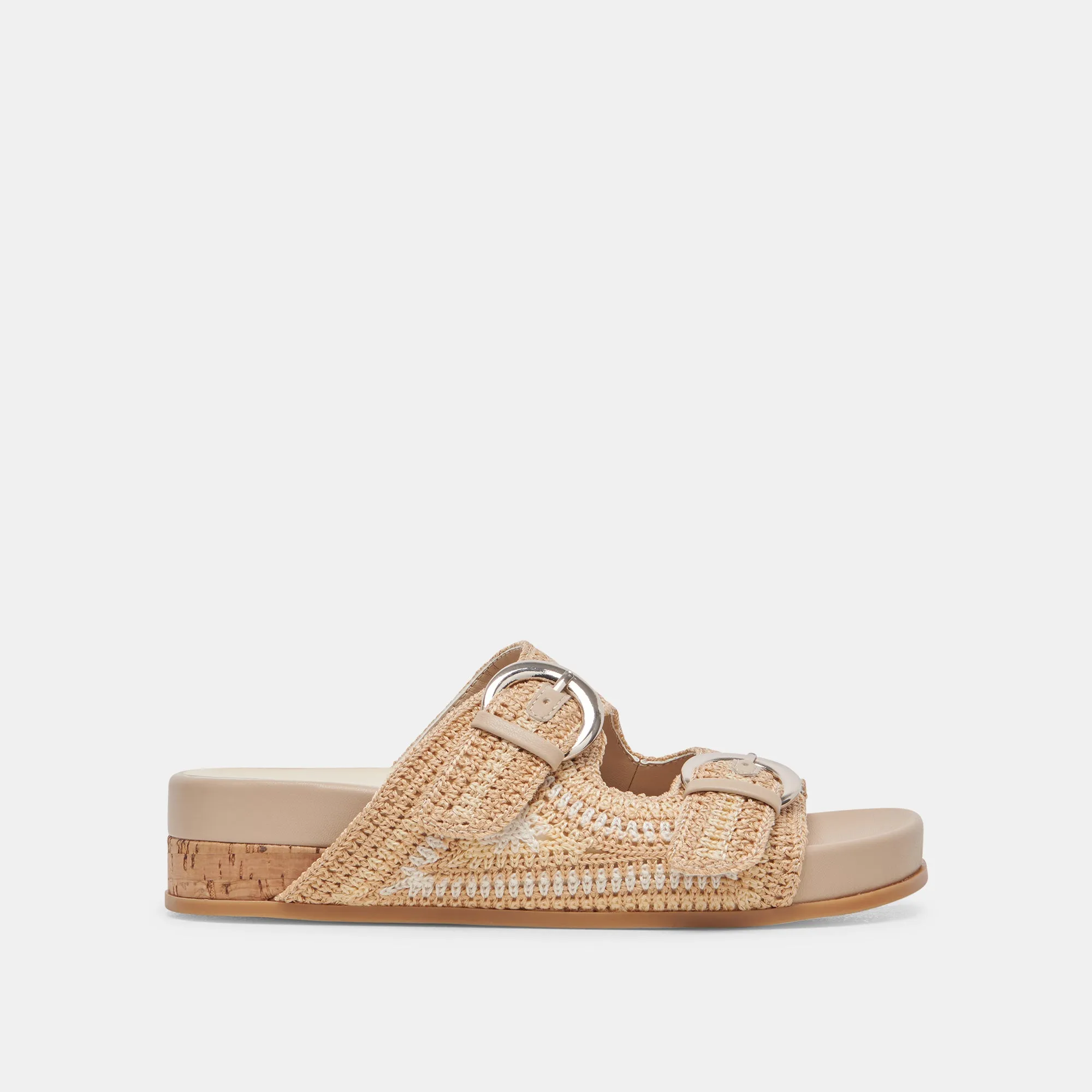 RALLI SANDALS NATURAL MULTI KNIT sold by Dolce Vita