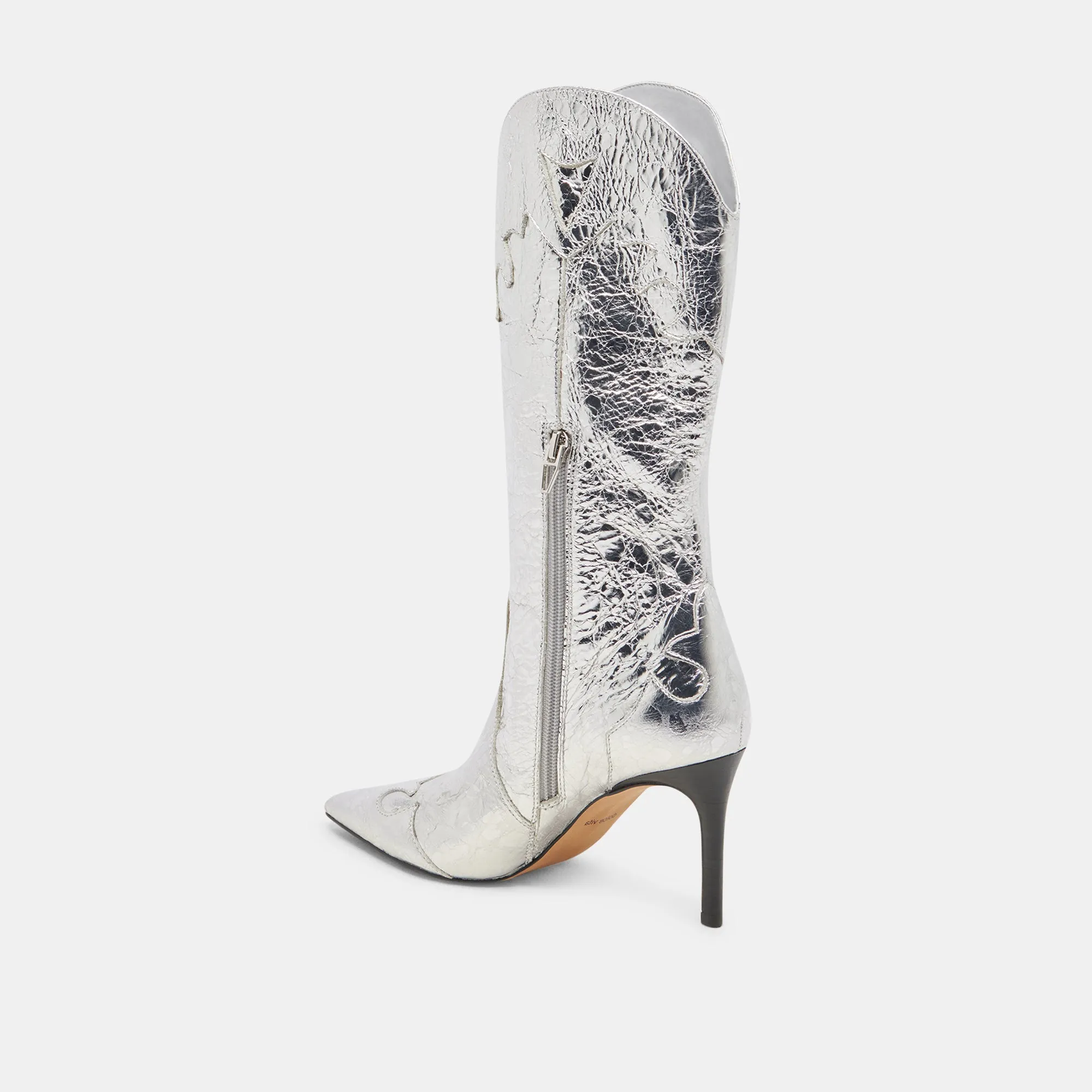 KASEDY BOOTS SILVER DISTRESSED LEATHER sold by Dolce Vita product image thumbnail 5