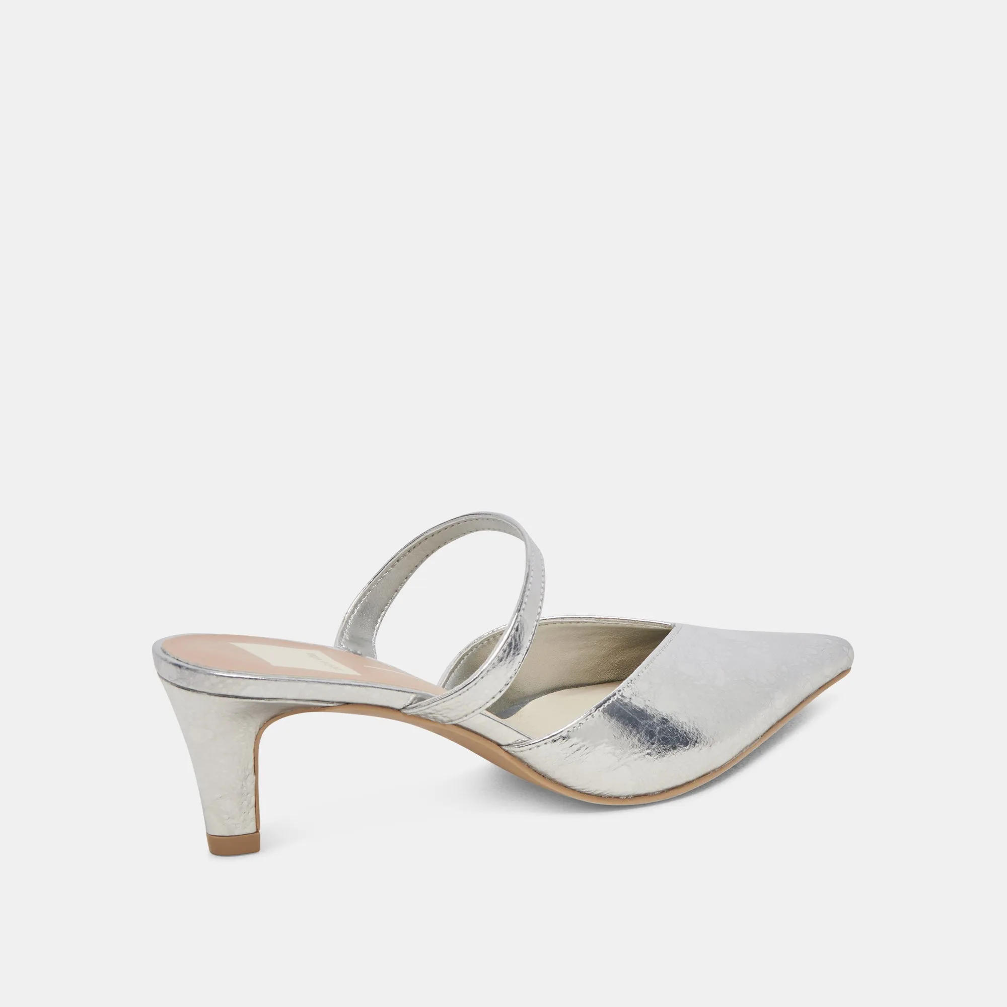 KANIKA MID HEELS SILVER DISTRESSED LEATHER sold by Dolce Vita product image thumbnail 5