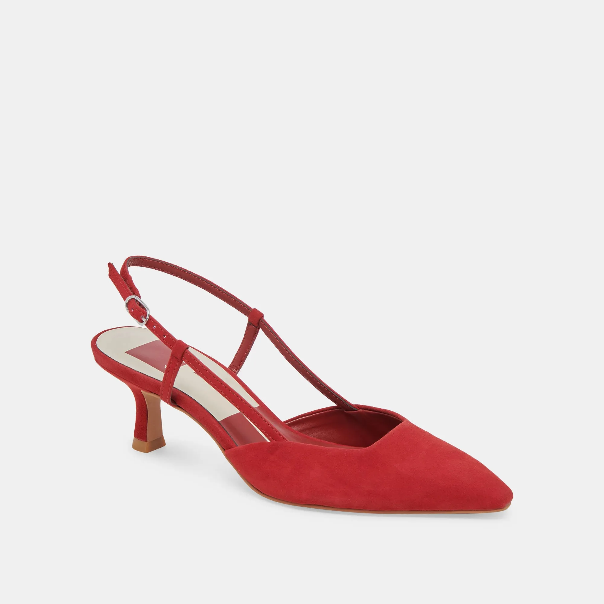 ODELA WIDE HEELS CRIMSON SUEDE sold by Dolce Vita product image thumbnail 2