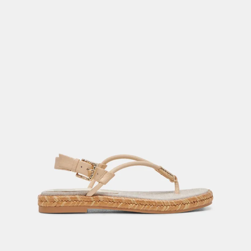 MERYL SANDALS FRENCH VANILLA LEATHER sold by Dolce Vita