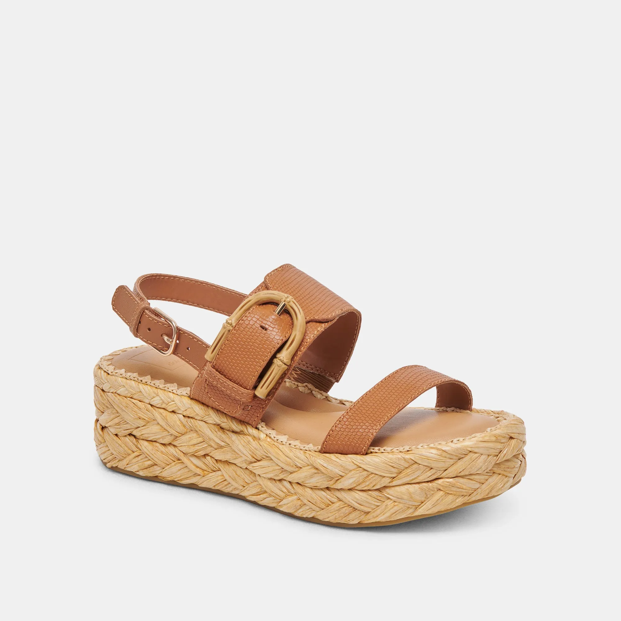 CHERA SANDALS TAN EMBOSSED LEATHER sold by Dolce Vita product image thumbnail 3