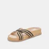 SELDA WIDE SANDALS NATURAL BLACK RAFFIA sold by Dolce Vita