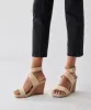 NEZZA WEDGES VANILLA LEATHER sold by Dolce Vita