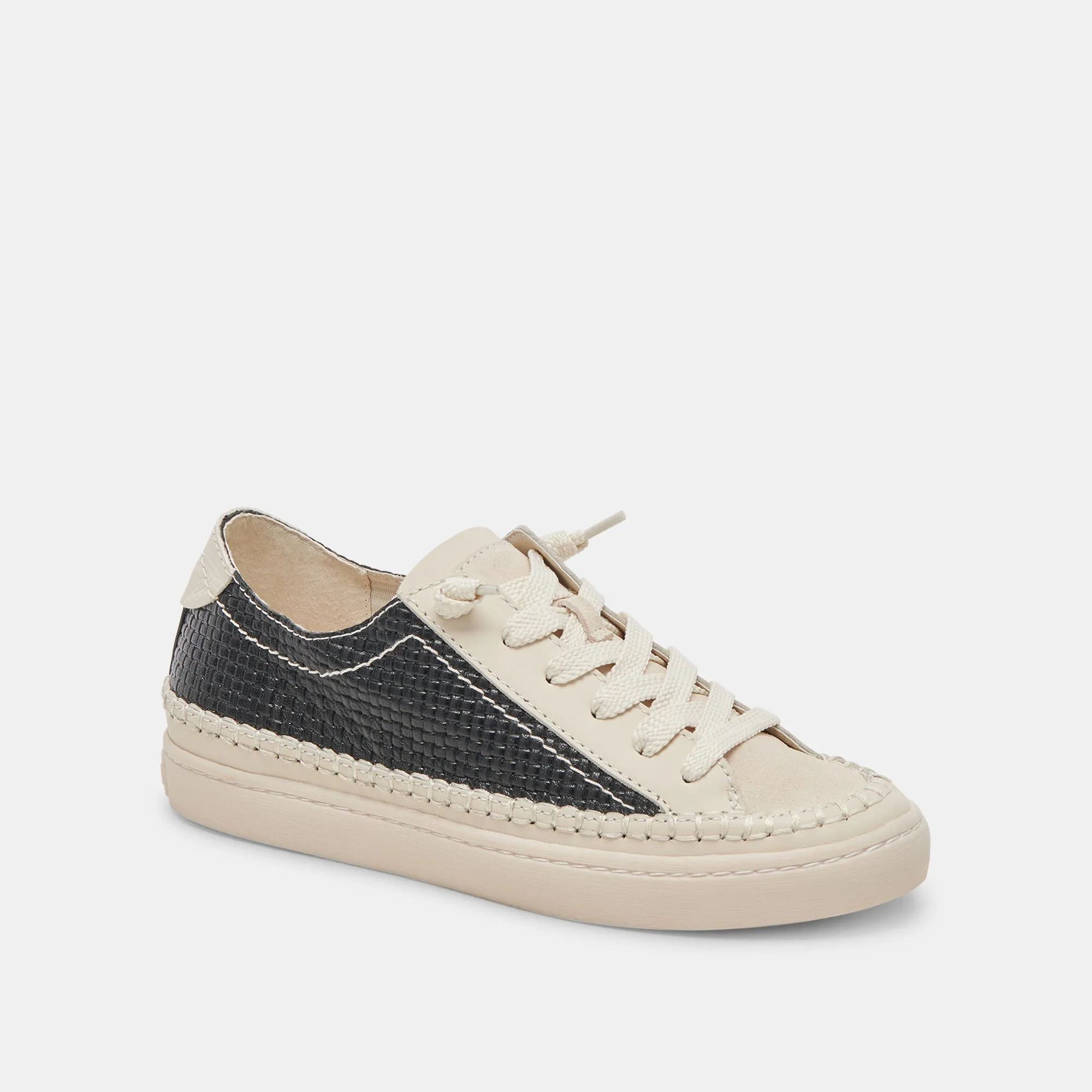 ZOLEN SNEAKERS BLACK WOVEN sold by Dolce Vita product image thumbnail 2