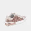 ZINA SNEAKERS ROSE GOLD GLITTER sold by Dolce Vita