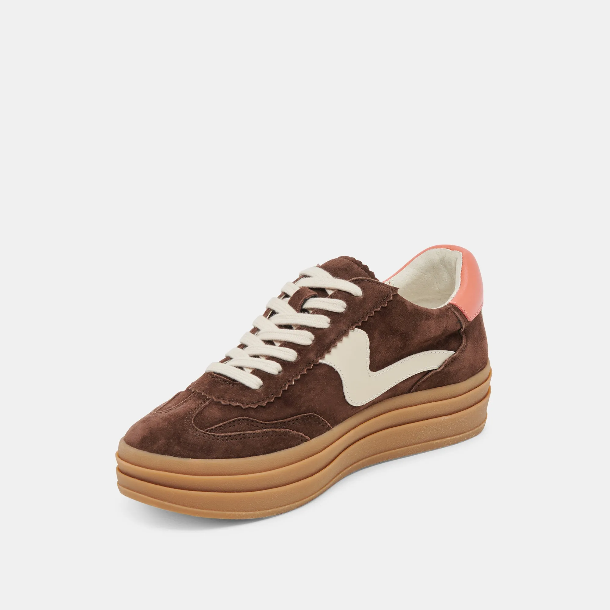 NOTICE X SNEAKERS DK BROWN SUEDE sold by Dolce Vita product image thumbnail 4
