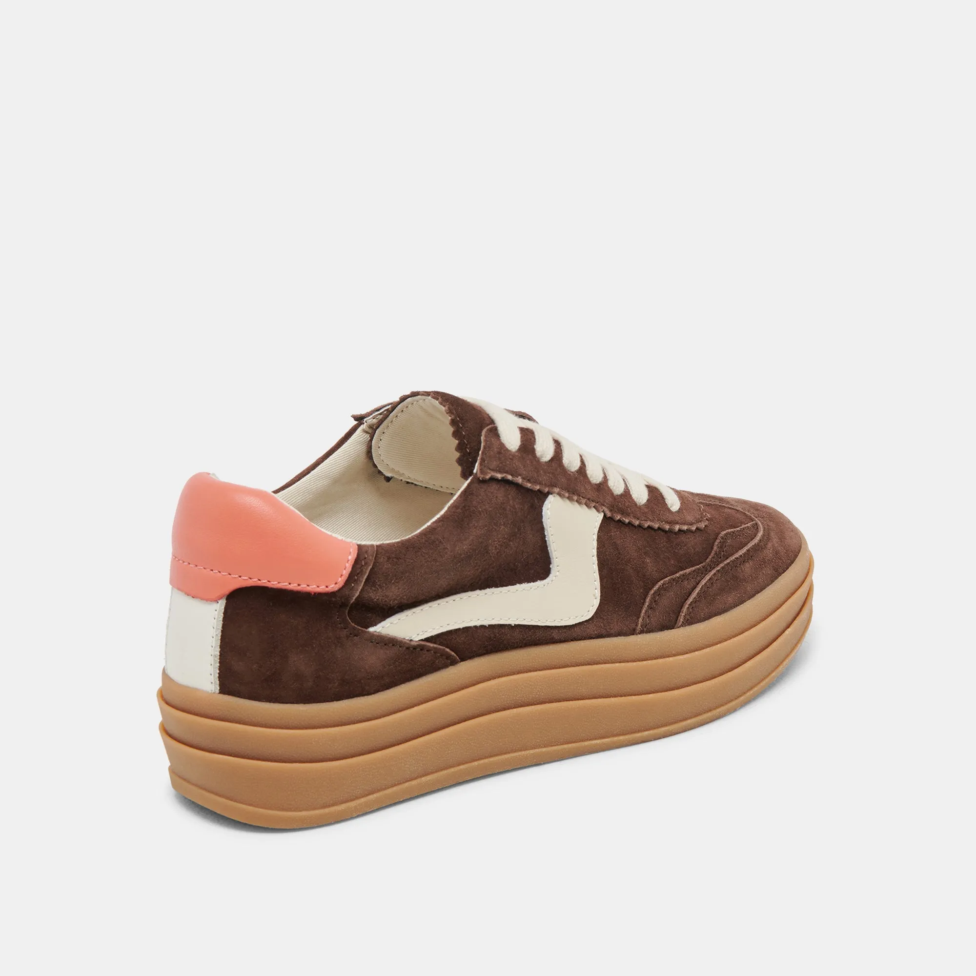 NOTICE X SNEAKERS DK BROWN SUEDE sold by Dolce Vita product image thumbnail 3