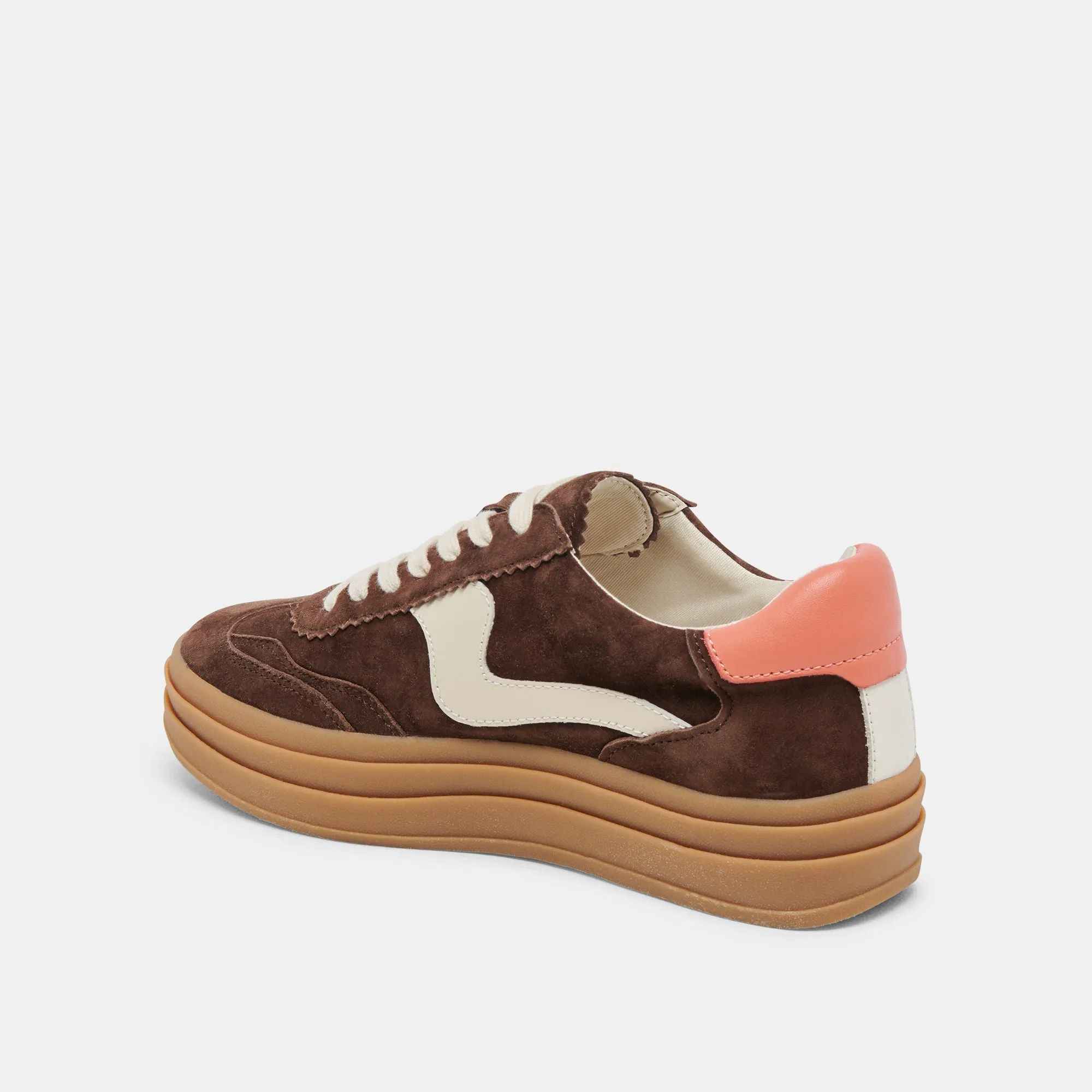 NOTICE X SNEAKERS DK BROWN SUEDE sold by Dolce Vita product image thumbnail 5